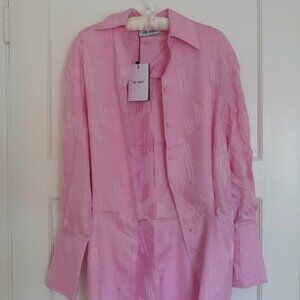 The Attico ‘Silvye’ Mini Dress, XS/S, pink